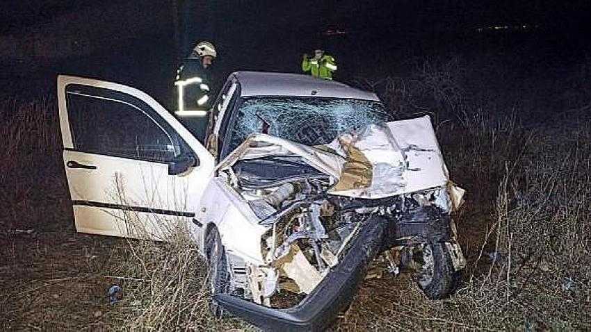 Burdur'da Trafik Kazası 2 Kişi Yaralandı