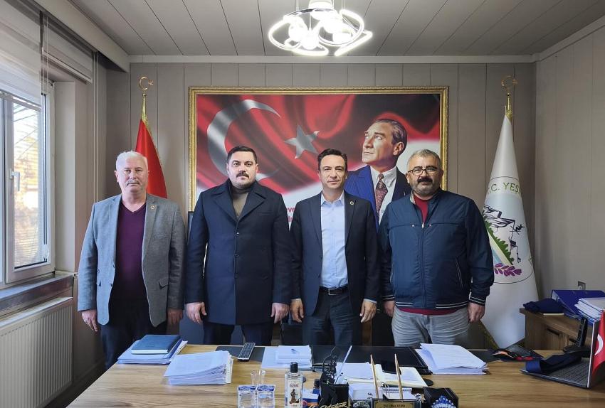 Yeşilova’da Siyasette Örnek Tablo: Cumhur İttifakı’ndan Belediye Başkanı Kurd’a Ziyaret!