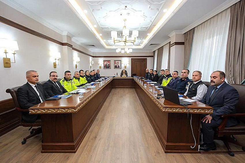 Burdur’da Asayiş Masaya Yatırıldı