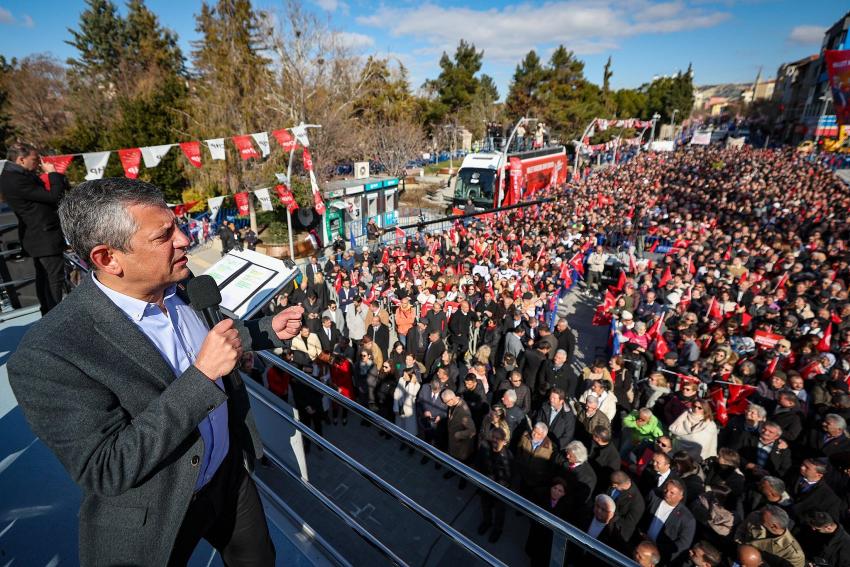 CHP Genel Başkanı Özel Burdur