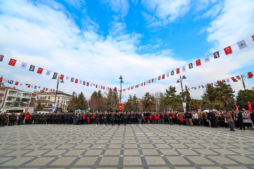 Burdur’da 6 Mart Şeref Günü Törenlerle Kutlandı