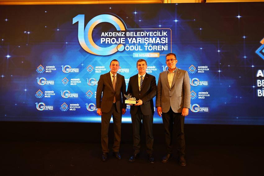 Burdur Belediyesi’ne anlamlı ödül