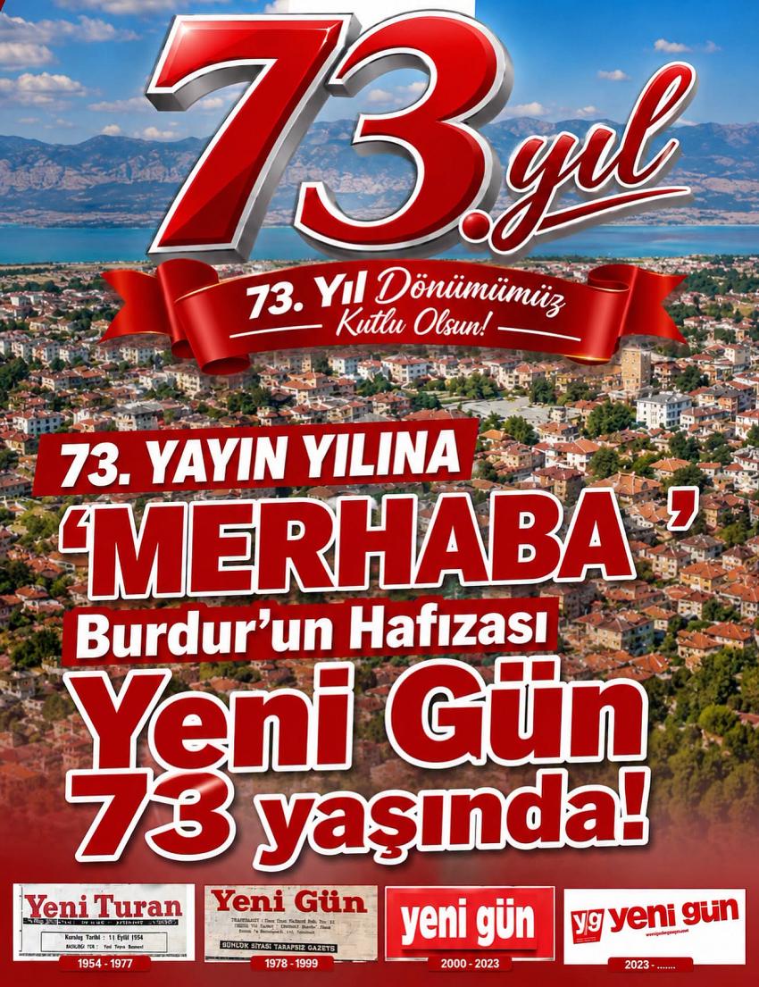 YENİGÜN MEDYA 73. YAYIN YILINA ‘MERHABA’ DEDİ