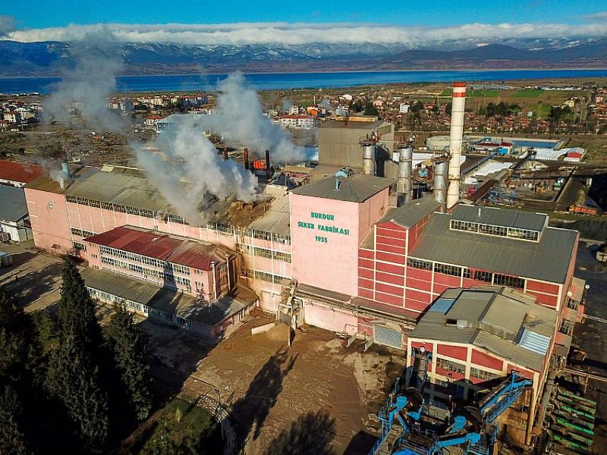 Burdur’un Şeker Fabrikası 69’uncu kampanya’ya ‘merhaba’ diyor