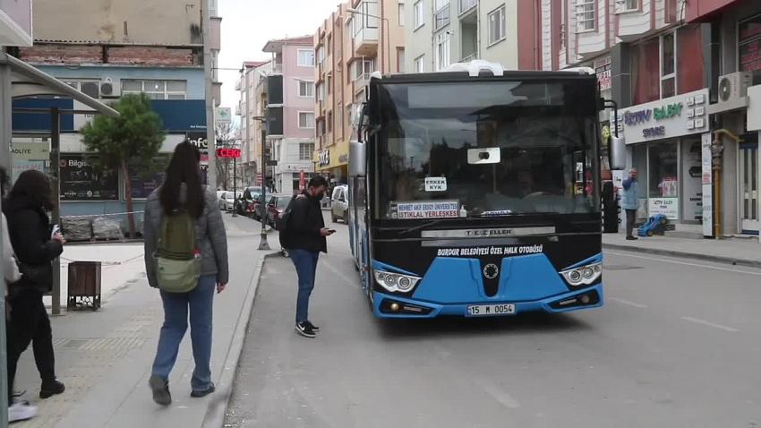 Burdur'da Otobüs Ücretleri Zamlandı