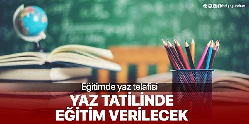 Eğitimde yaz telafisi