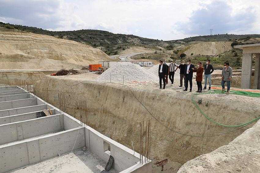 Başkan Ercengiz, ‘içme suyu arıtma tesisi’ çalışmalarını İnceledi