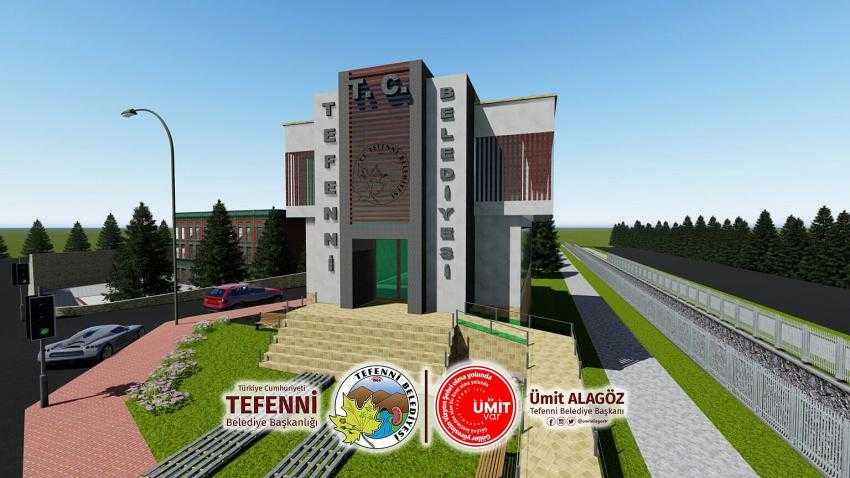 Başkan Alagöz'den Tefenni'ye Yeni Hizmet Binası