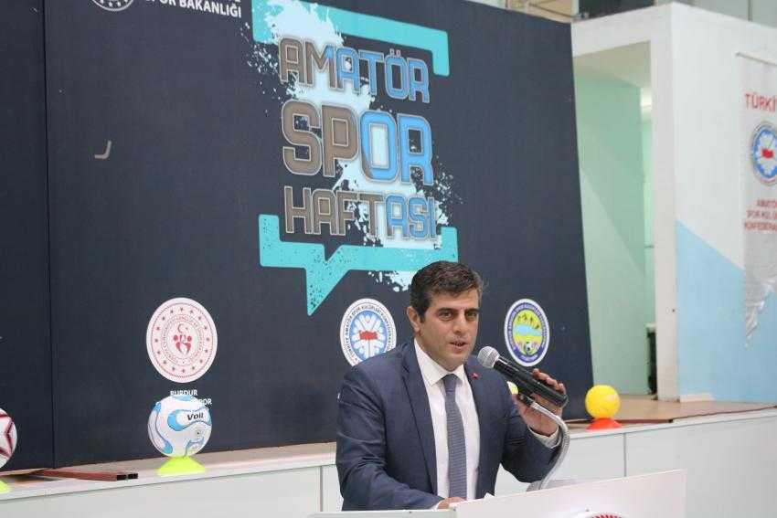 BURDUR’DA ‘AMATÖR SPOR HAFTASI’ SONA ERDİ