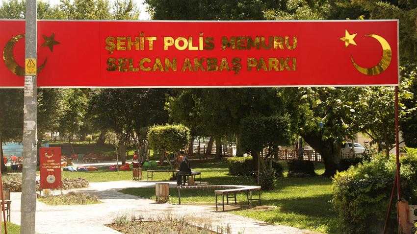 Şehit olduğu parka ismi verildi