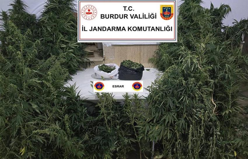 Burdur'da Akıllara Durgunluk Veren Manzara