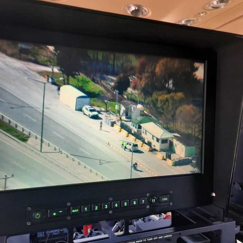 Burdur’da Helikopter Destekli Trafik Denetimi: 38 Sürücüye Ceza