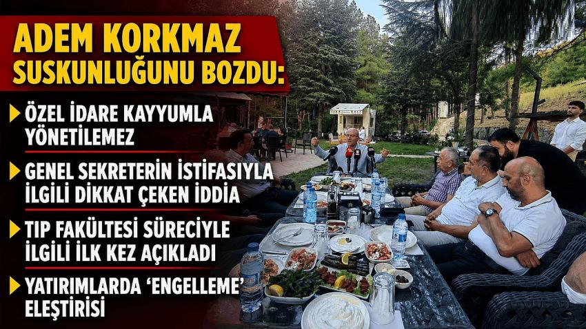 Adem Korkmaz’dan Burdur’da Dikkat Çeken Çıkış: “Özel İdare Kayyumla Yönetilemez”