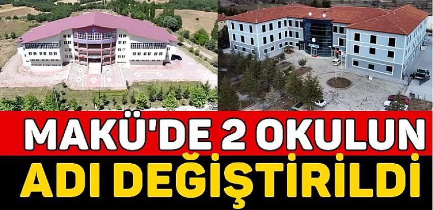 MAKÜ’de 2 Yüksekokulun Adı Değişti