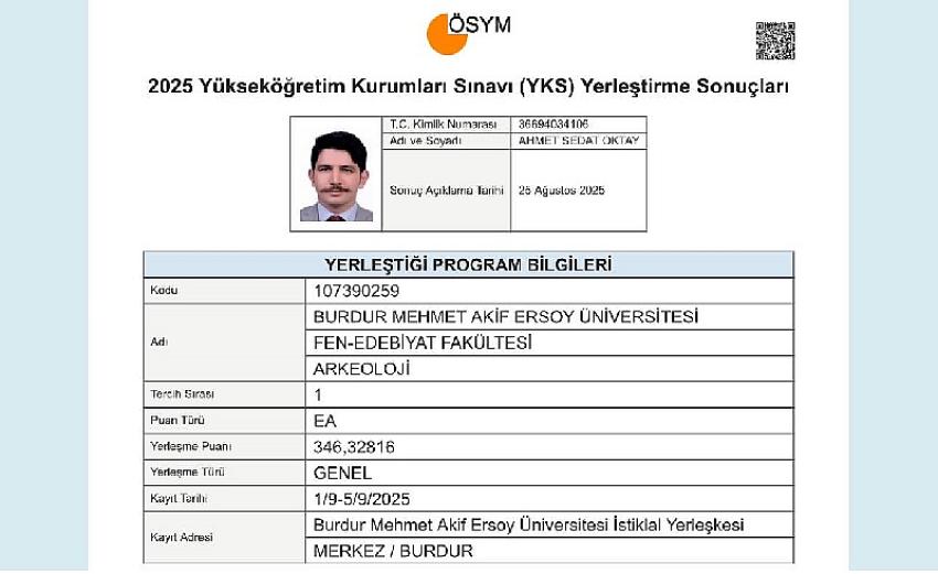 Siyasetten Sınava: Ahmet Sedat Oktay Hayalini Gerçekleştirdi