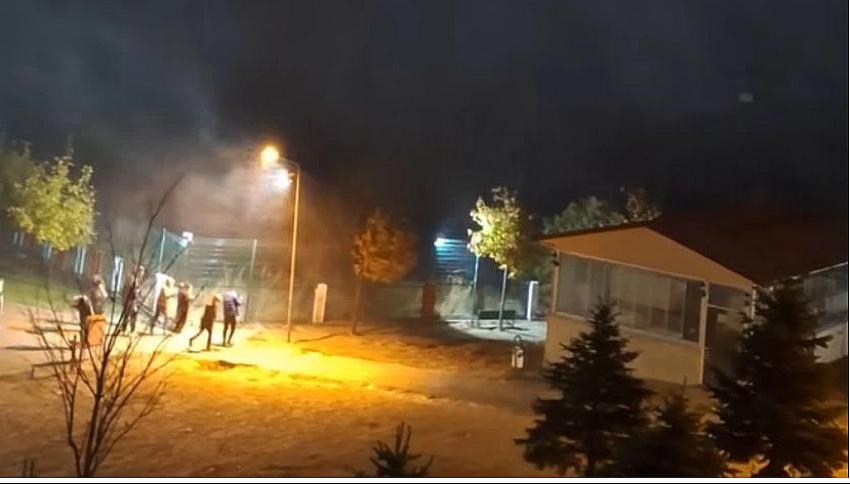 Burdur'da Mevsimin İlk Karı Düştü: MAKÜ'lü Öğrenciler Kaydetti