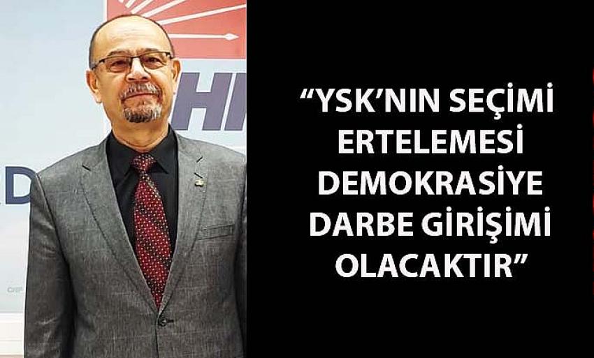 CHP Burdur İl Başkanı Cevni: “Ülkemiz için asrın felaketi, tek adam rejimidir”