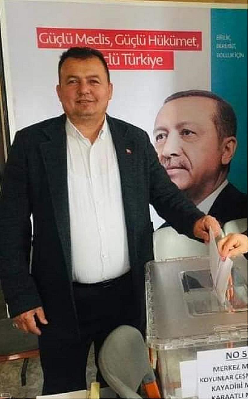 AK Parti Yeşilova İlçe Başkanı Ercan Çetinkaya görevinden ayrıldı