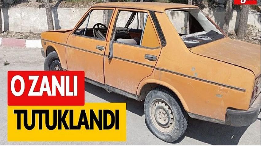 Burdur'da otomobil çalan zanlı tutuklandı