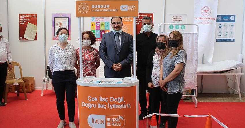 AKILCI İLAÇ KULLANIMI’ ÇALIŞMALARINDA ‘BURDUR’ BÖLGE BİRİNCİSİ