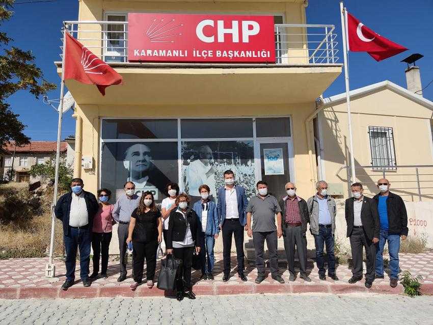 CHP İl BAŞKANI AKBULUT, “HALKIN SORUNLARINI GENEL BAŞKANIMIZA KADAR İLETİYORUZ”