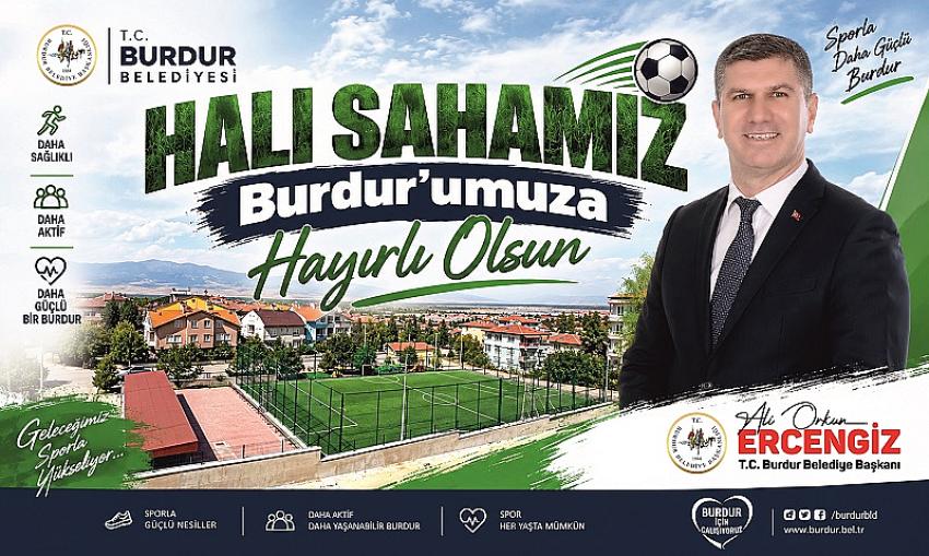 Burdur Belediyesi Şirinevler Mahallesinde Halı Saha Açıyor