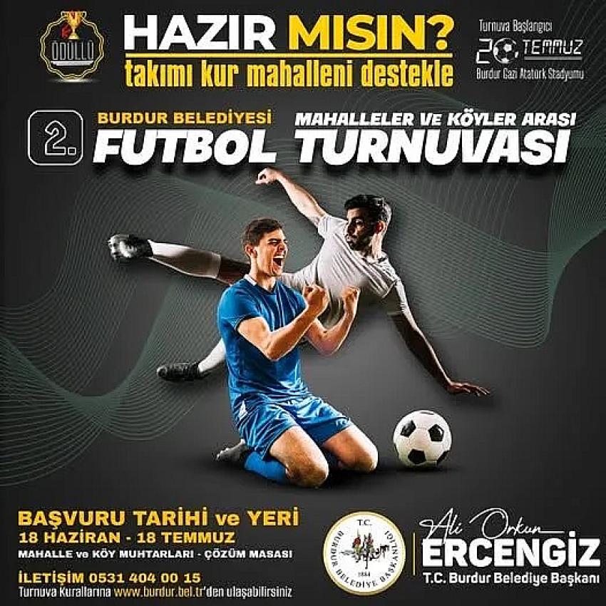 2. Mahalleler ve Köyler Arası Futbol Turnuvası İçin Geri Sayım Başladı