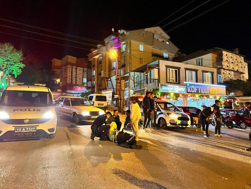 Polis ekibine çarpıp kaçtı: İşte kaza sonrası yaşananlar!