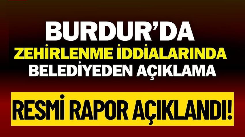 Burdur Belediyesi’nden Sert Açıklama: 