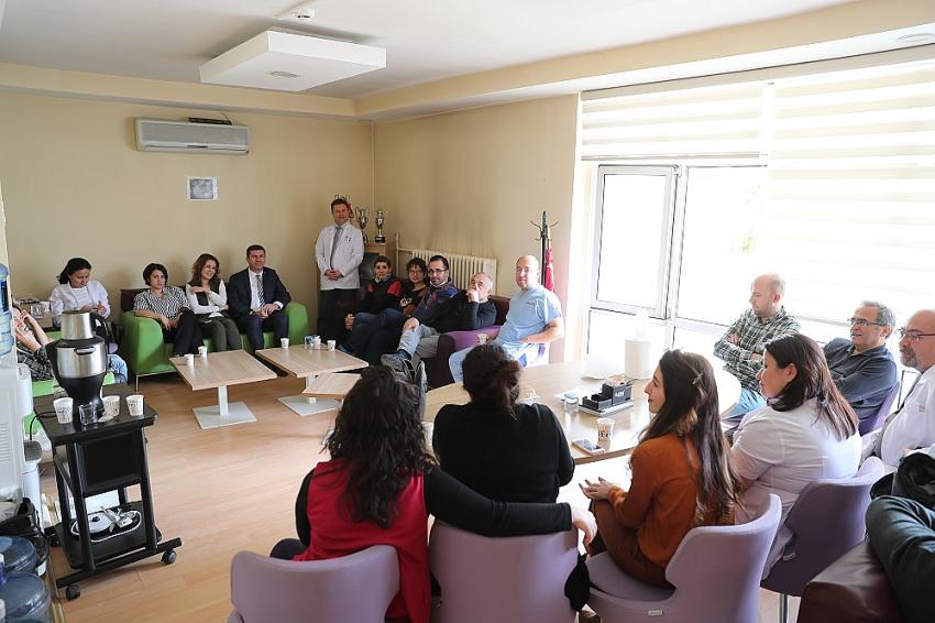 Başkan Ercengiz'den Doktorlara Tıp Bayramı Ziyareti