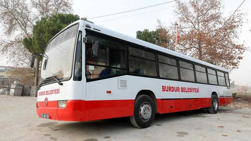 İzmir Büyükşehir Belediyesi, Burdur Belediyesi’ne Otobüs hibe etti