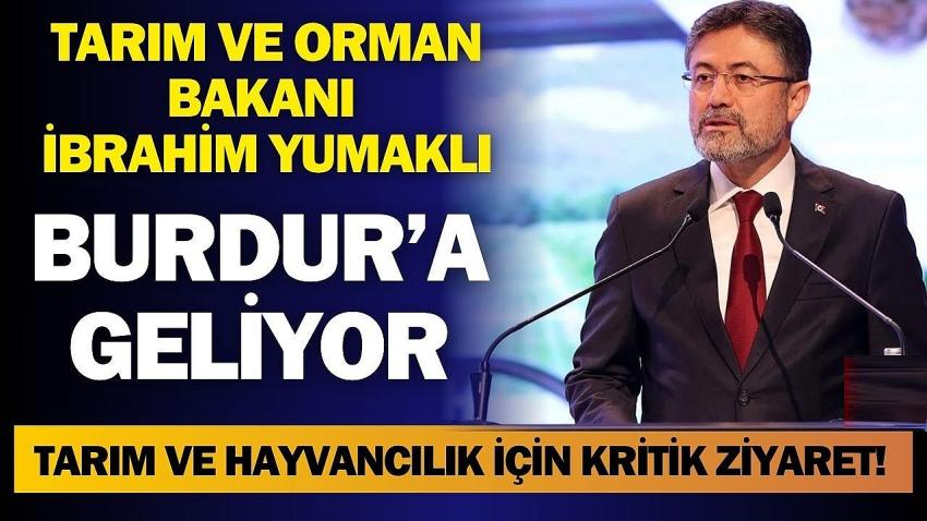 Bakan Yumaklı Burdur