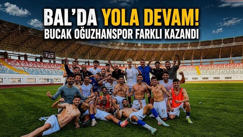 BAL’da Yola Devam! Bucak Oğuzhanspor Farklı Kazandı