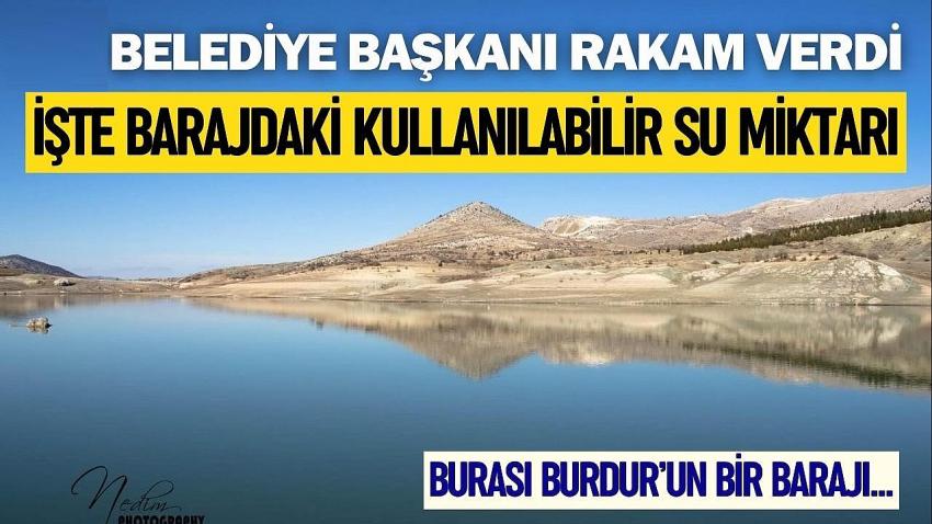Belediye Başkanı Rakamı Verdi: İşte Barajdaki Kullanılabilir Su Miktarı