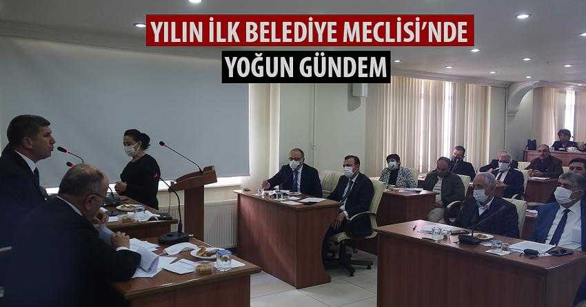 YENİ YILIN İLK MECLİSİ’NDE YOĞUN GÜNDEM