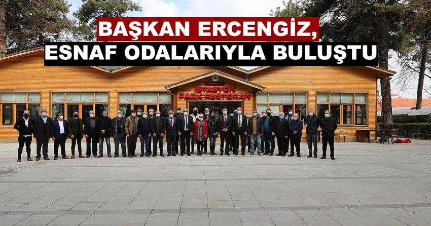 BAŞKAN ERCENGİZ, ESNAF ODALARIYLA KAHVALTIDA BULUŞTU