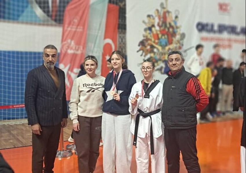 TEKVANDO’DA BURDUR’A 2 BRONZ MADALYA