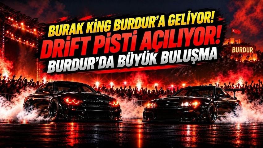 Burdur’da Modifiye Araç Festivali ve Drift Heyecanı Başlıyor