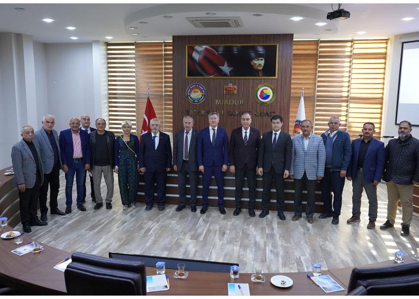 BUTSO’da Türk Dünyası Buluşması! Kazakistan Heyeti Burdur’da