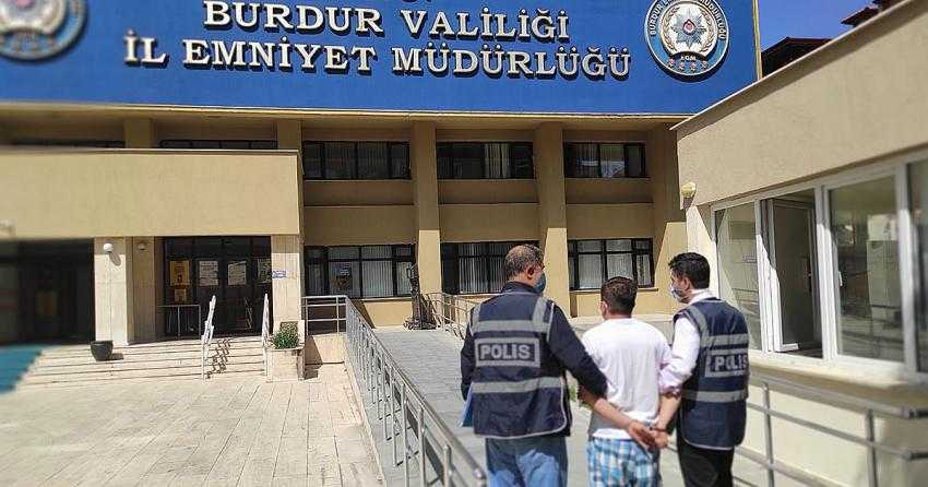 BURDUR’DA İŞ YERİNDEN HIRSIZLIK OLAYININ FAİLİ TUTUKLANDI