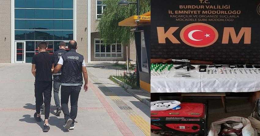 BURDUR’DA NARKOTİK VE KAÇAKÇILIK OPERASYONU