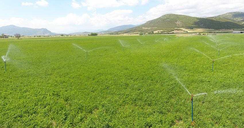 BURDUR’DA SULAMA SEZONU BAŞLADI