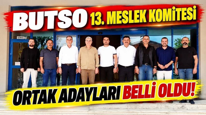 BUTSO Seçimi Öncesi 13. Meslek Komitesinde Ortak Aday Kararı