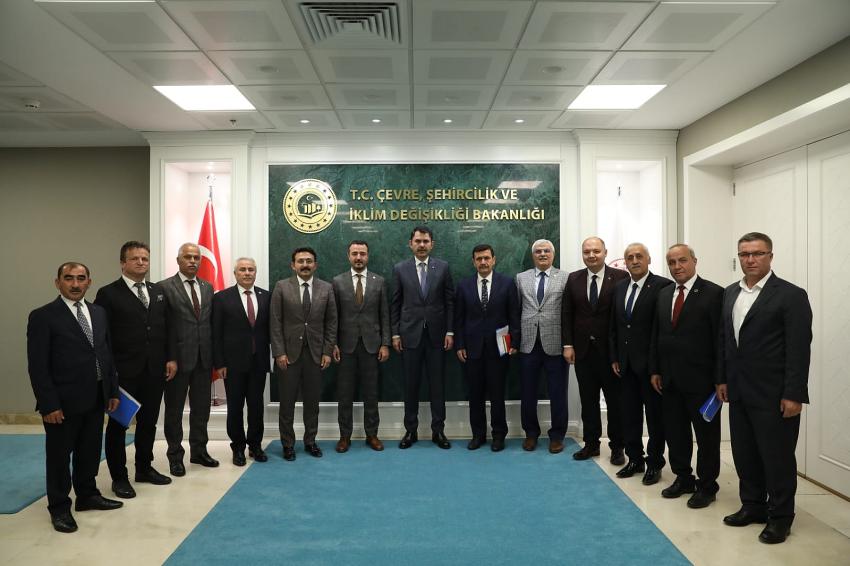 BAKAN KURUM’A BURDUR HEYETİNDEN ZİYARET