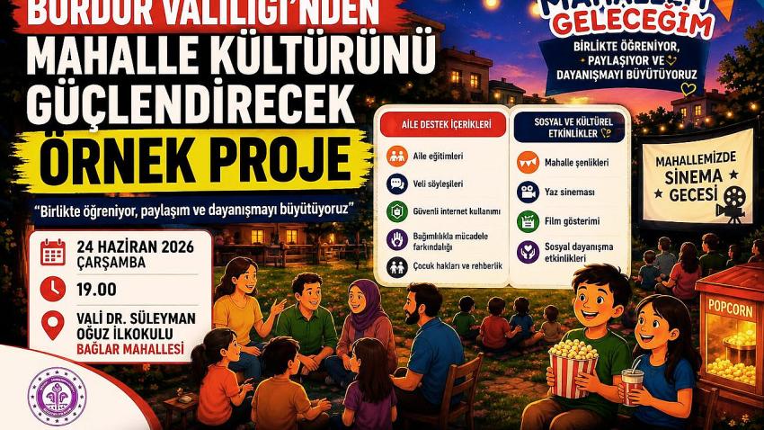 Mahallem Geleceğim Etkinliği Bağlar Mahallesi’nde Düzenlenecek