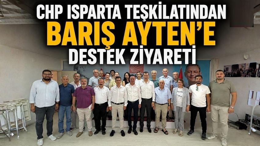 CHP Isparta Teşkilatından Barış Ayten
