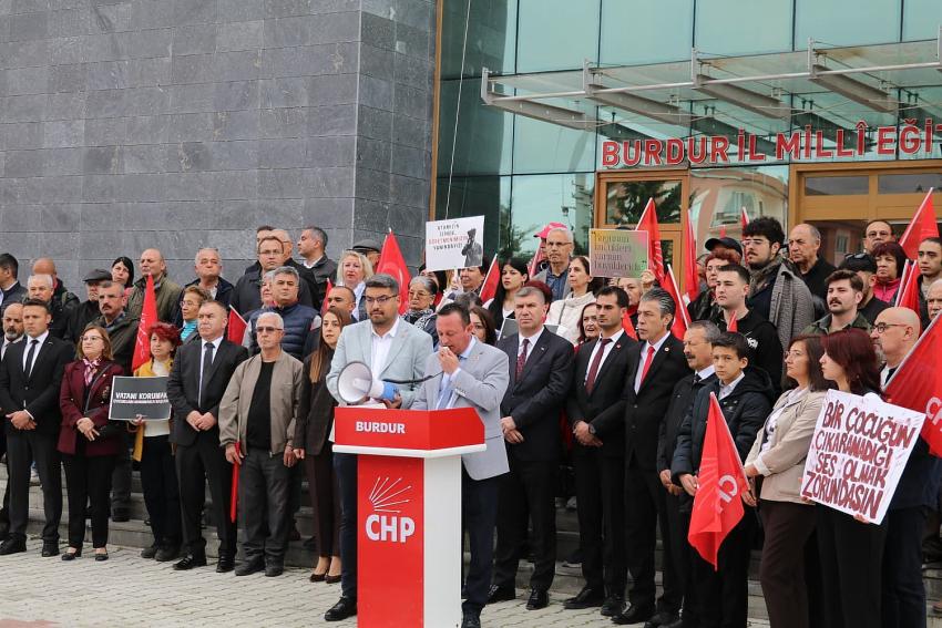 CHP Burdur’dan 23 Nisan’da “Güvenli Okul” Çağrısı: 23 Maddelik Manifesto Açıklandı