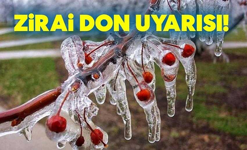 BURDUR İLİNDE ZİRAİ DON BEKLENİYOR