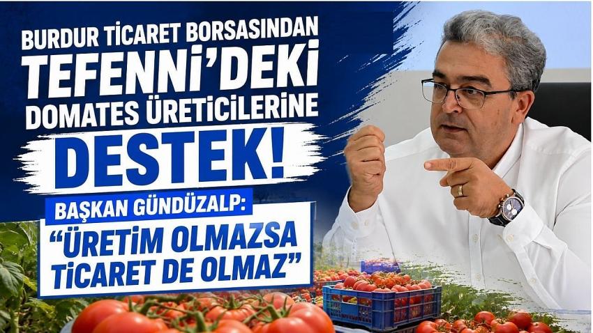 Burdur Ticaret Borsasından Tefenni