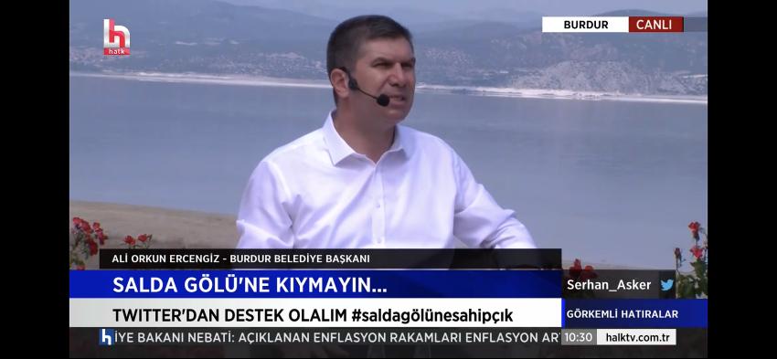 ÇEVRE GÜNÜ’NDE BURDUR GÖLÜ TÜRKİYE GÜNDEMİNDE